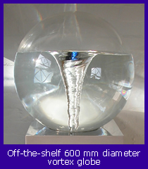 Off the shlef 600mm diameter vortex globe