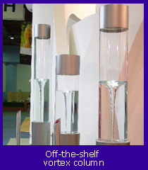 Off the shelf vortex column